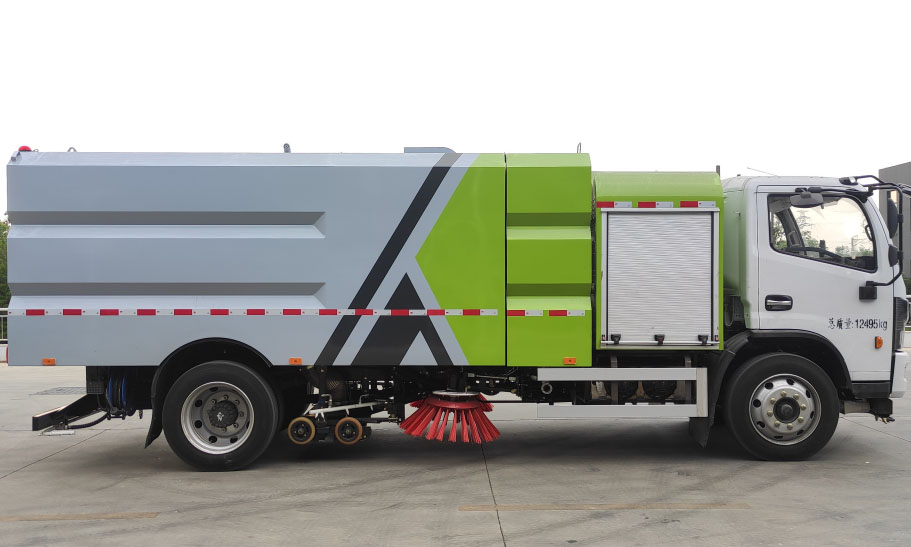 東風(fēng)凱普特型9方純電動高端多功能洗掃車圖片2