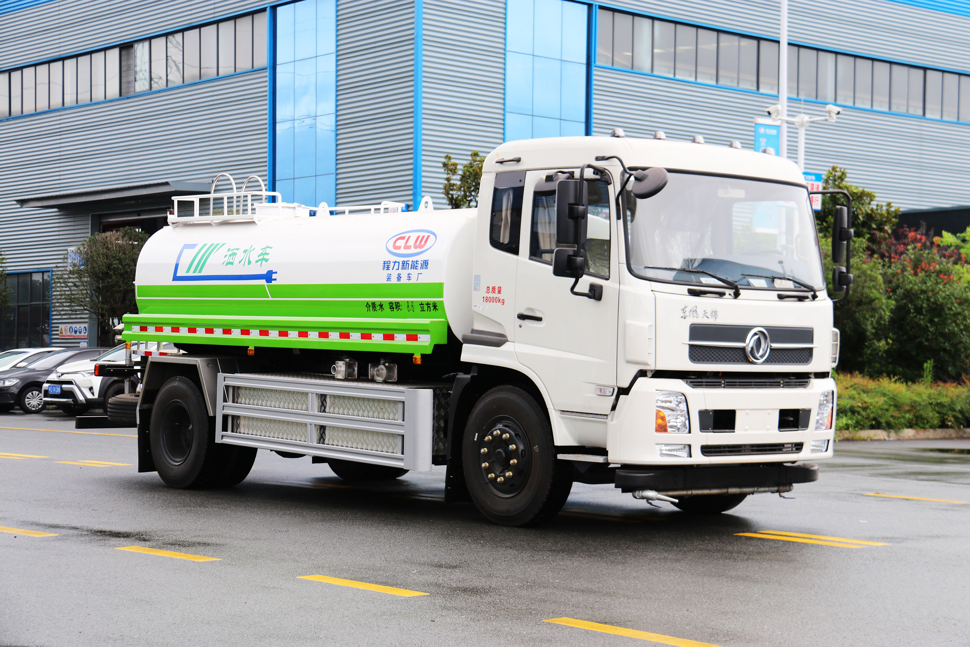 東風(fēng)天錦8.6方純電動綠化灑水車