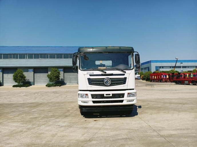 東風(fēng)前四后八純電動 車廂可卸式垃圾車圖片2