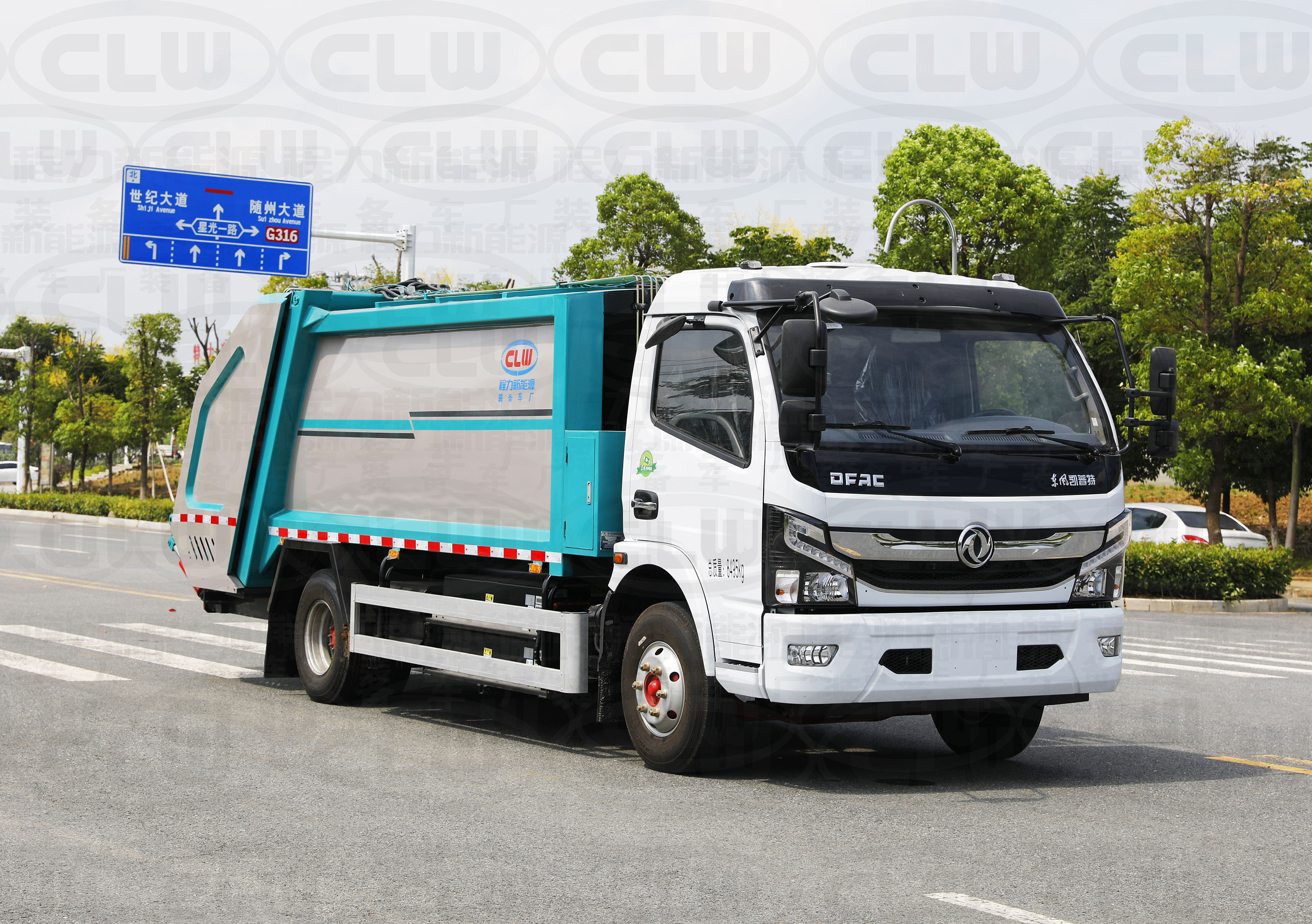 東風(fēng)凱普特純電動8方壓縮垃圾車
