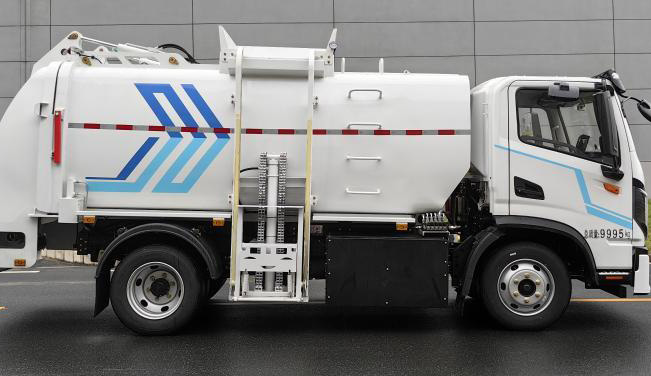 程力壹為8.6方純電動(dòng)餐廚垃圾車圖片2